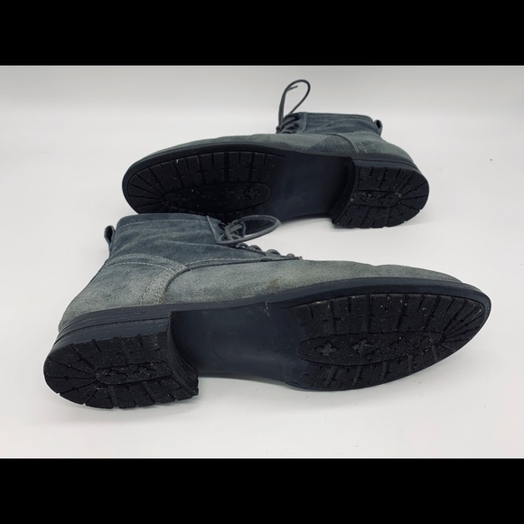 Blondo Peter Dark Grey Boots Waterproof Suede 10.5 - Picture 4 of 8